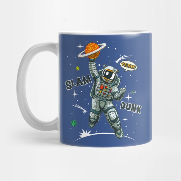 astronaut slam dunk by hayr pictures